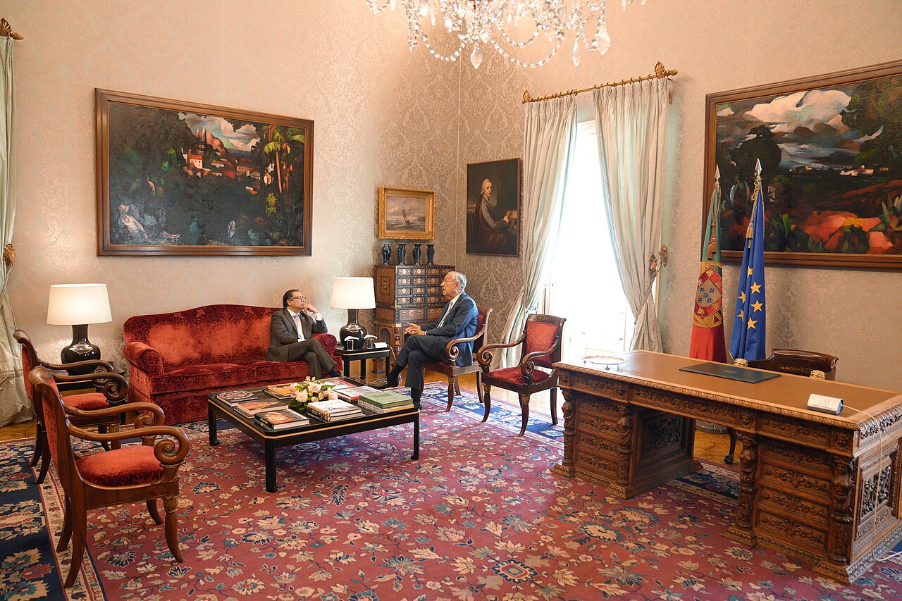 Una fotografía de Palacio de Belém