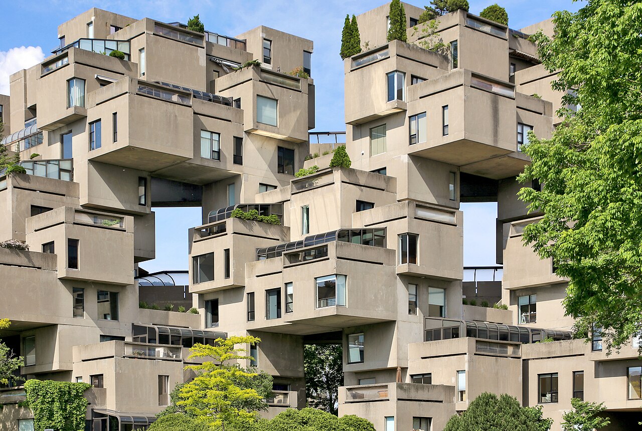 Ein Foto von Habitat 67