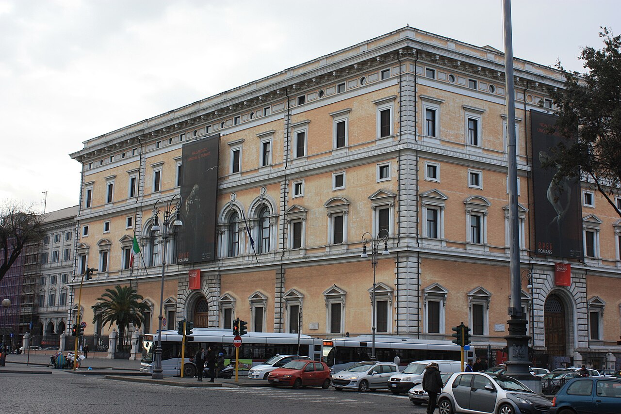 A photograph of Palazzo Massimo alle Terme