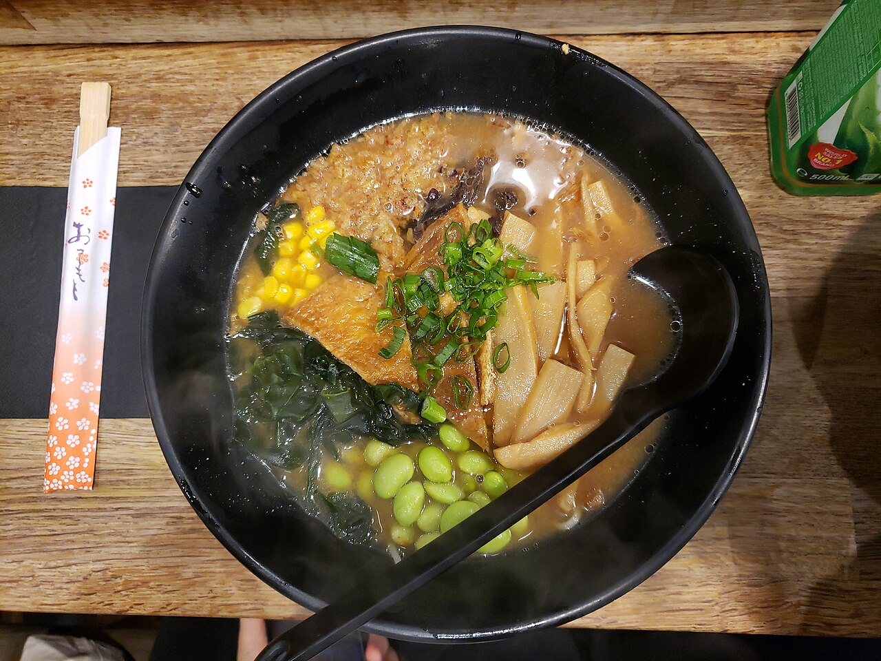 Ramen Miso Veggie — foto ilustrativa