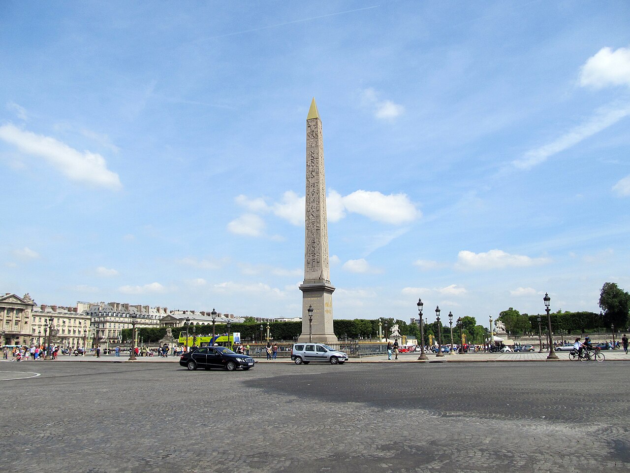 A photograph of Luxor Obelisk