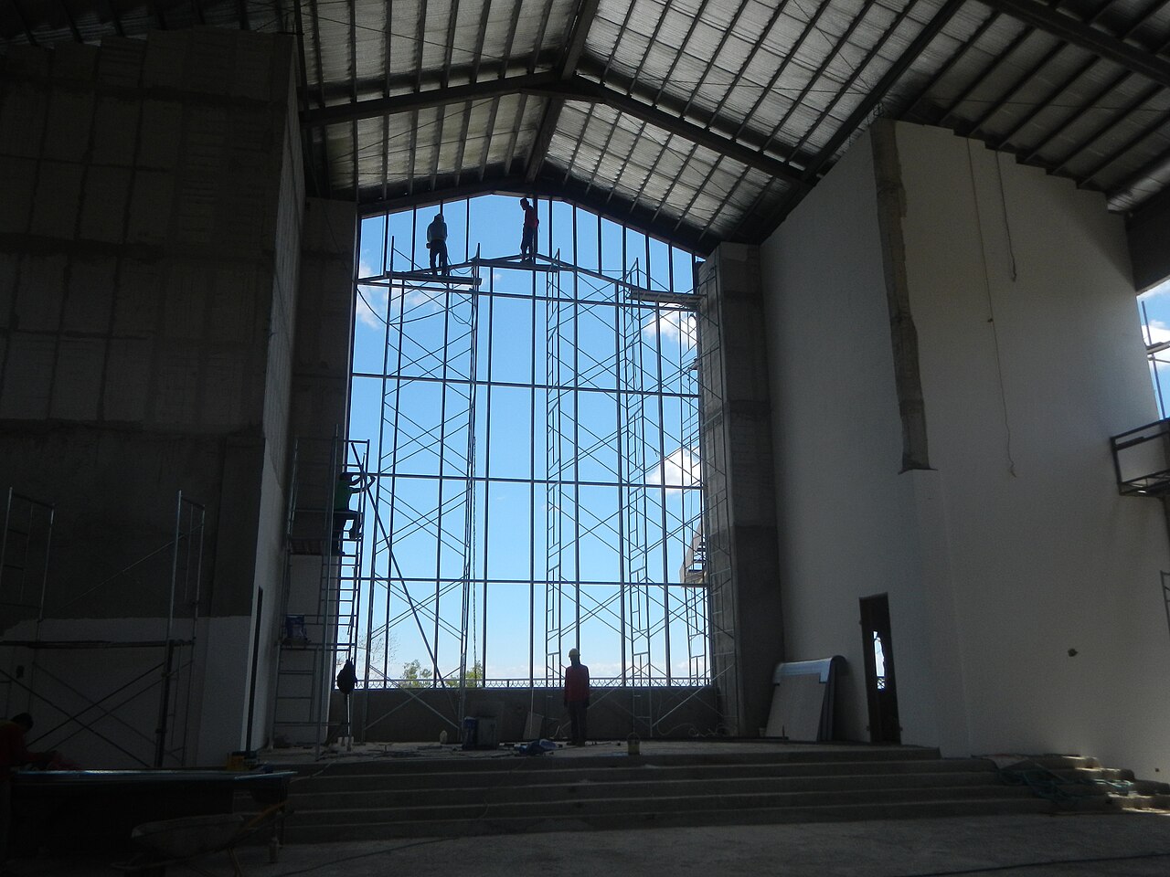 A photograph of San Pedro Calungsod Parish Church