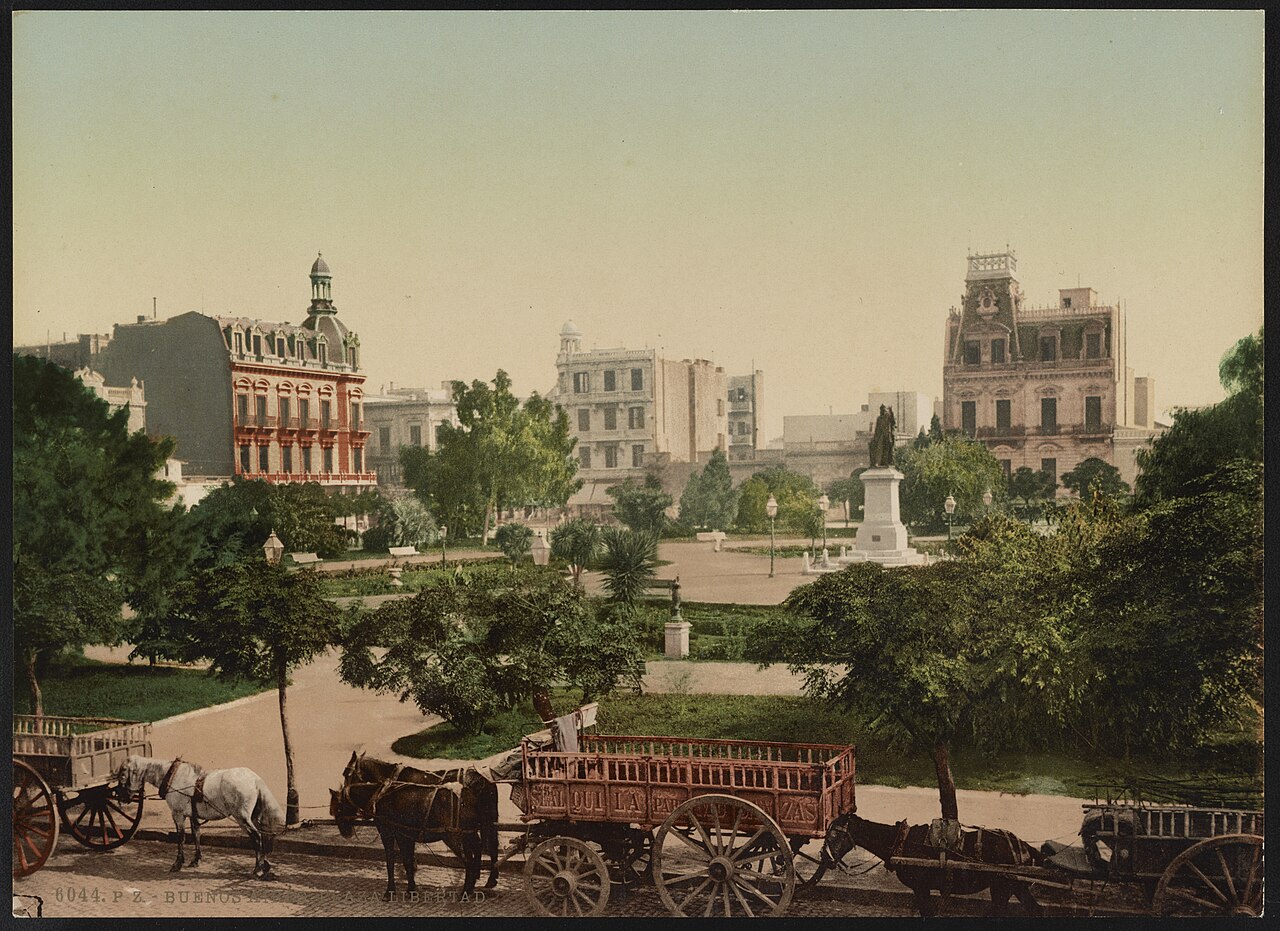 A photograph of Plaza Libertad