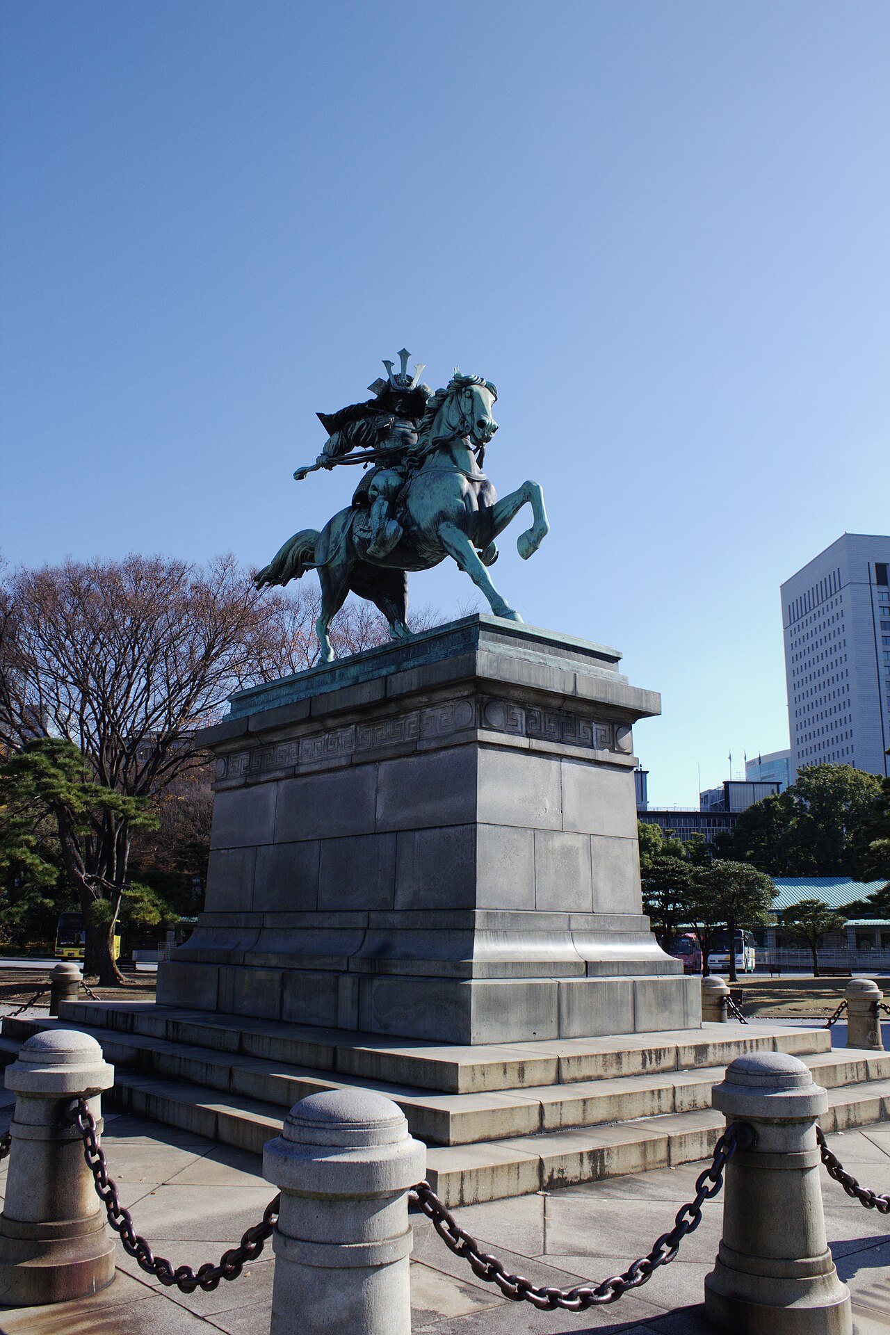 Una fotografia di Statua di Kusunoki Masashige