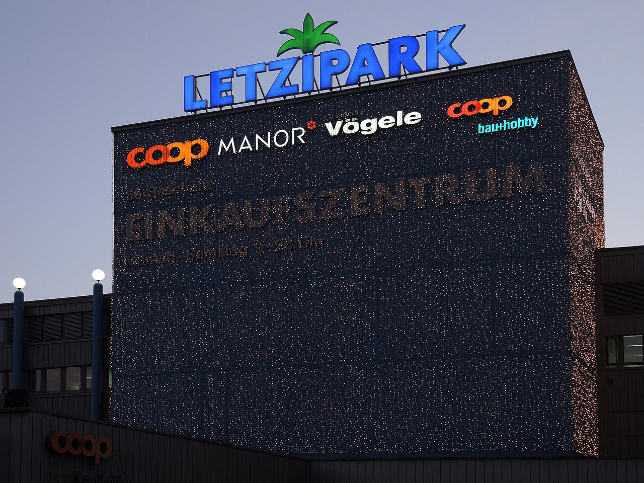 Une photographie de Letzipark