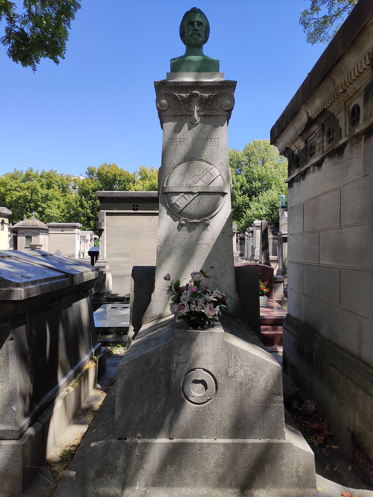 Tombe de Pierre Larousse