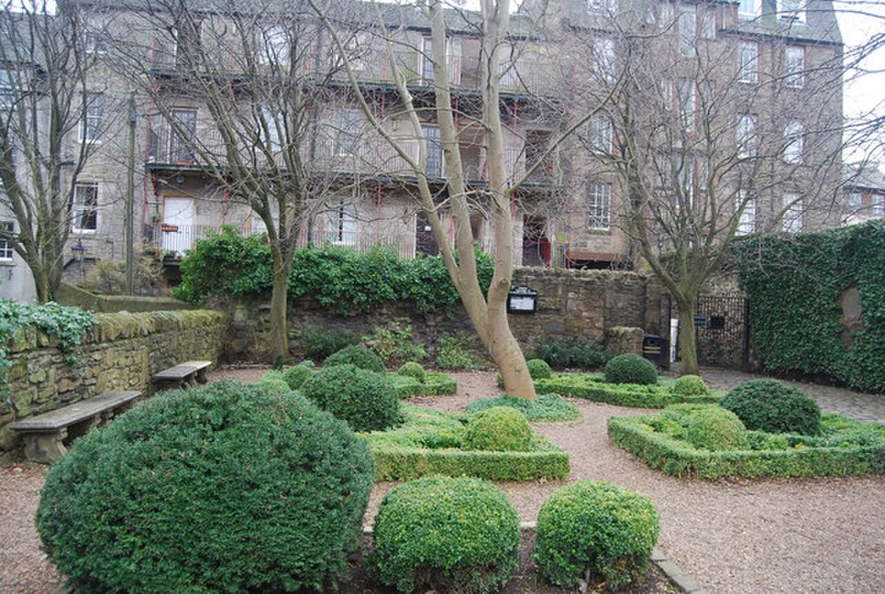 A photograph of Dunbar’s Close Garden