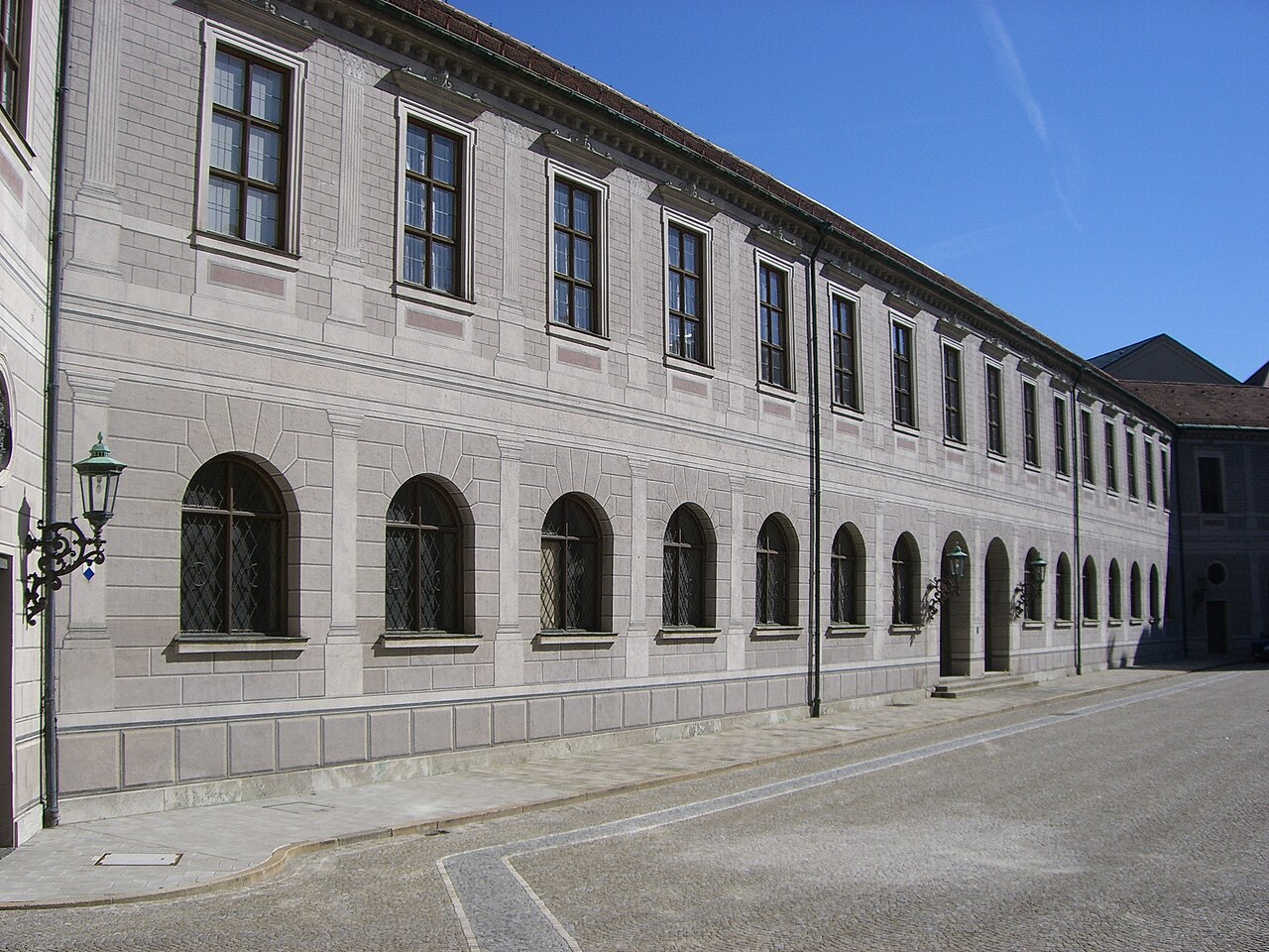 A photograph of Cuvilliés Theatre