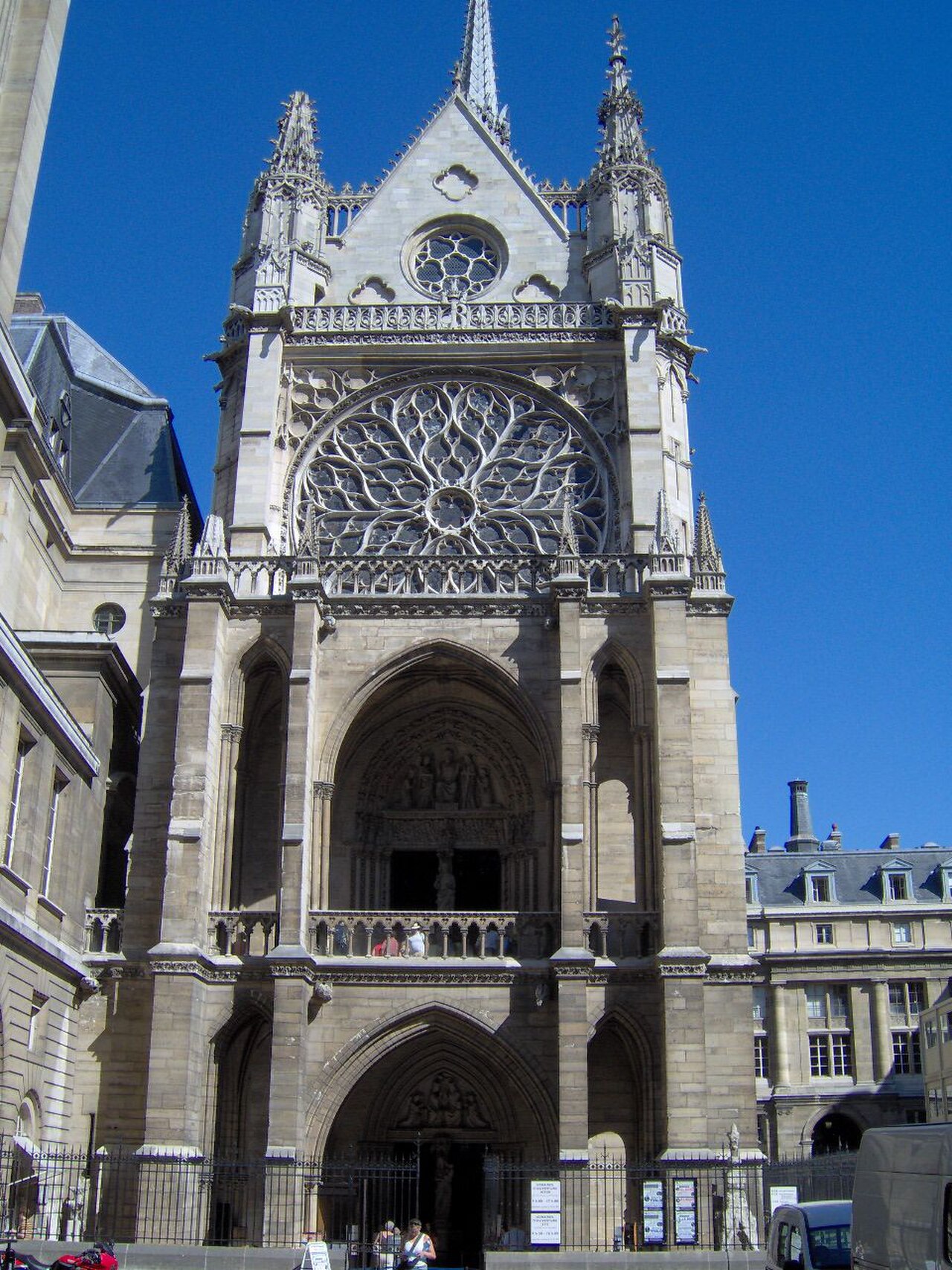 Ein Foto von Sainte-Chapelle