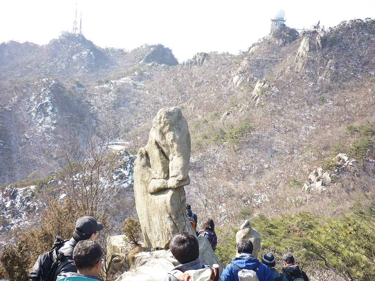 A photograph of Gwanaksan
