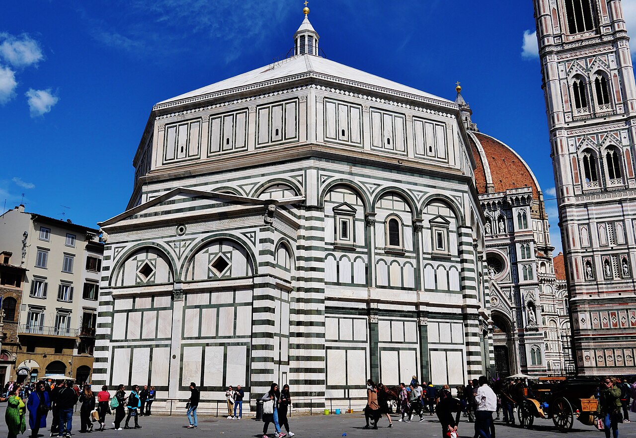 A photograph of Florence Baptistery