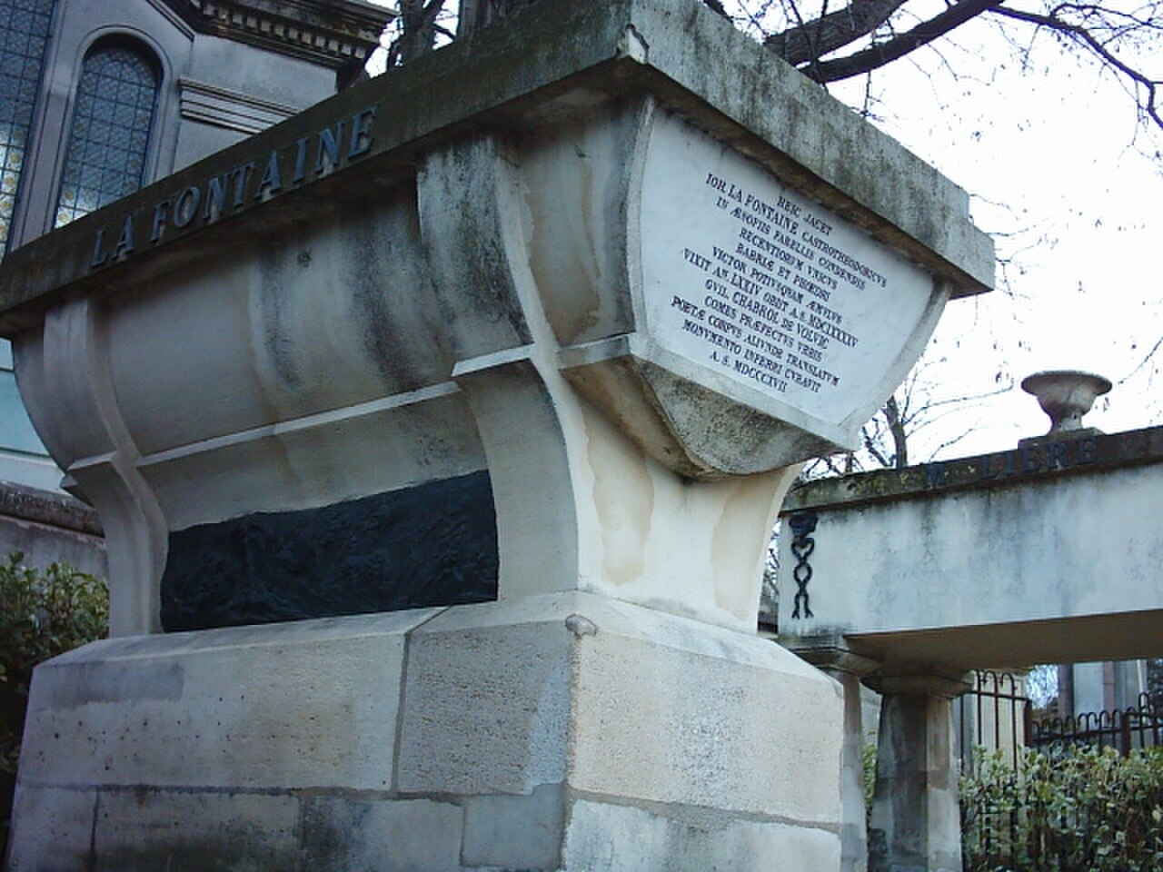 monument funéraire de La Fontaine