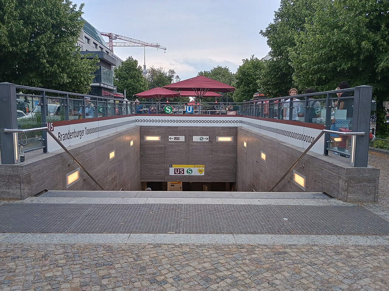 A photograph of Brandenburger Tor