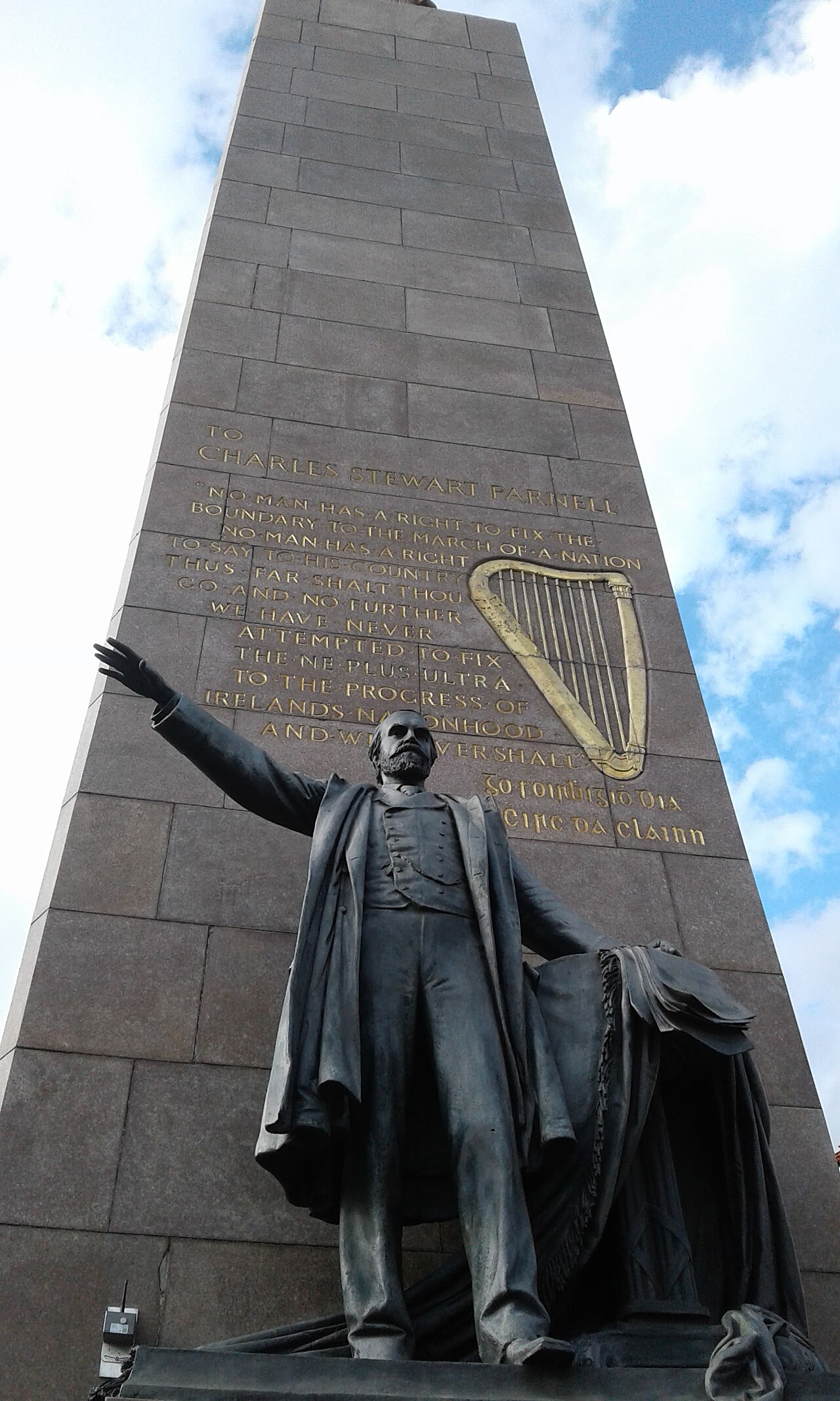 Uma fotografia de Monumento a Parnell