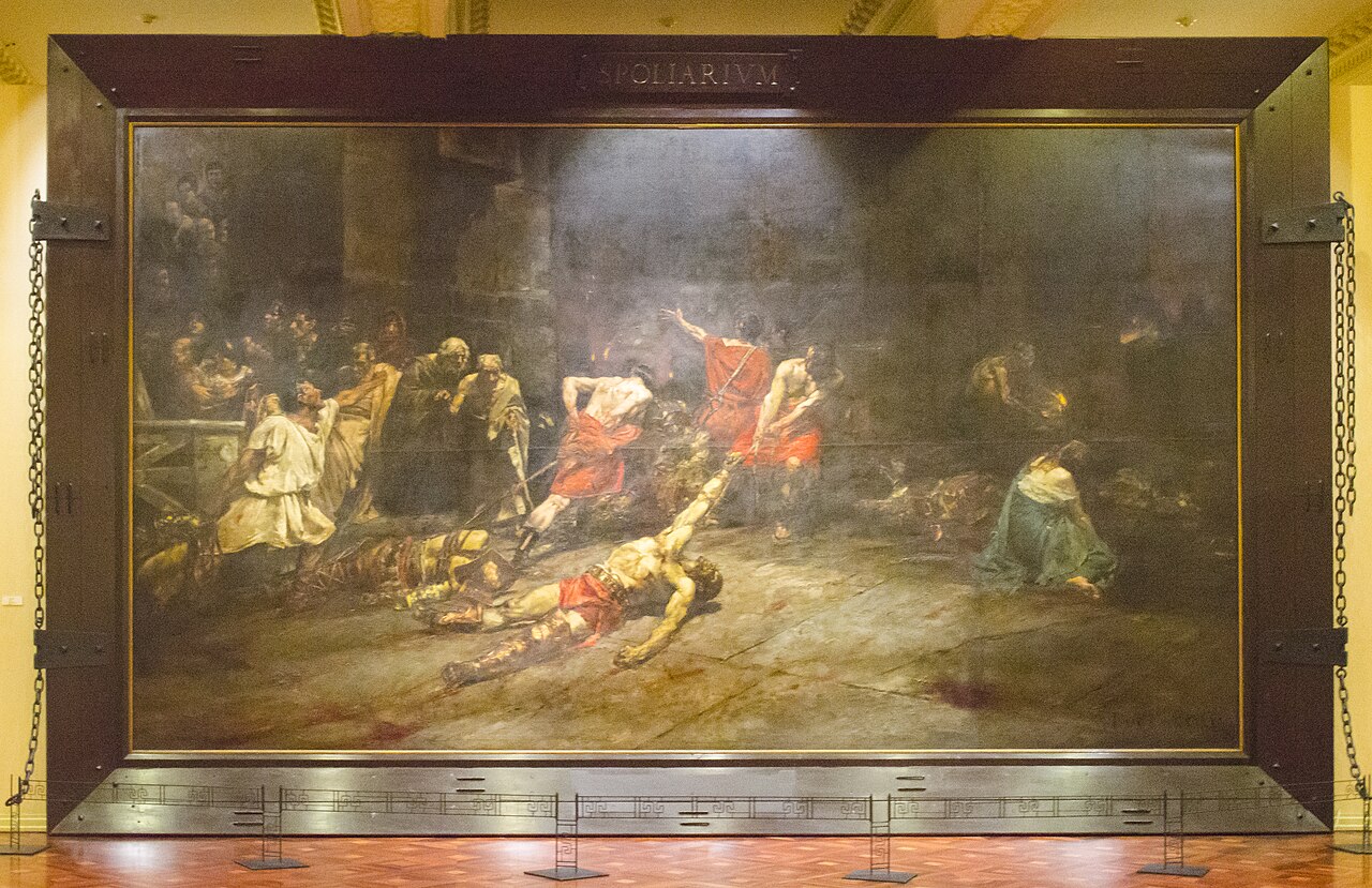Ein Foto von Spoliarium