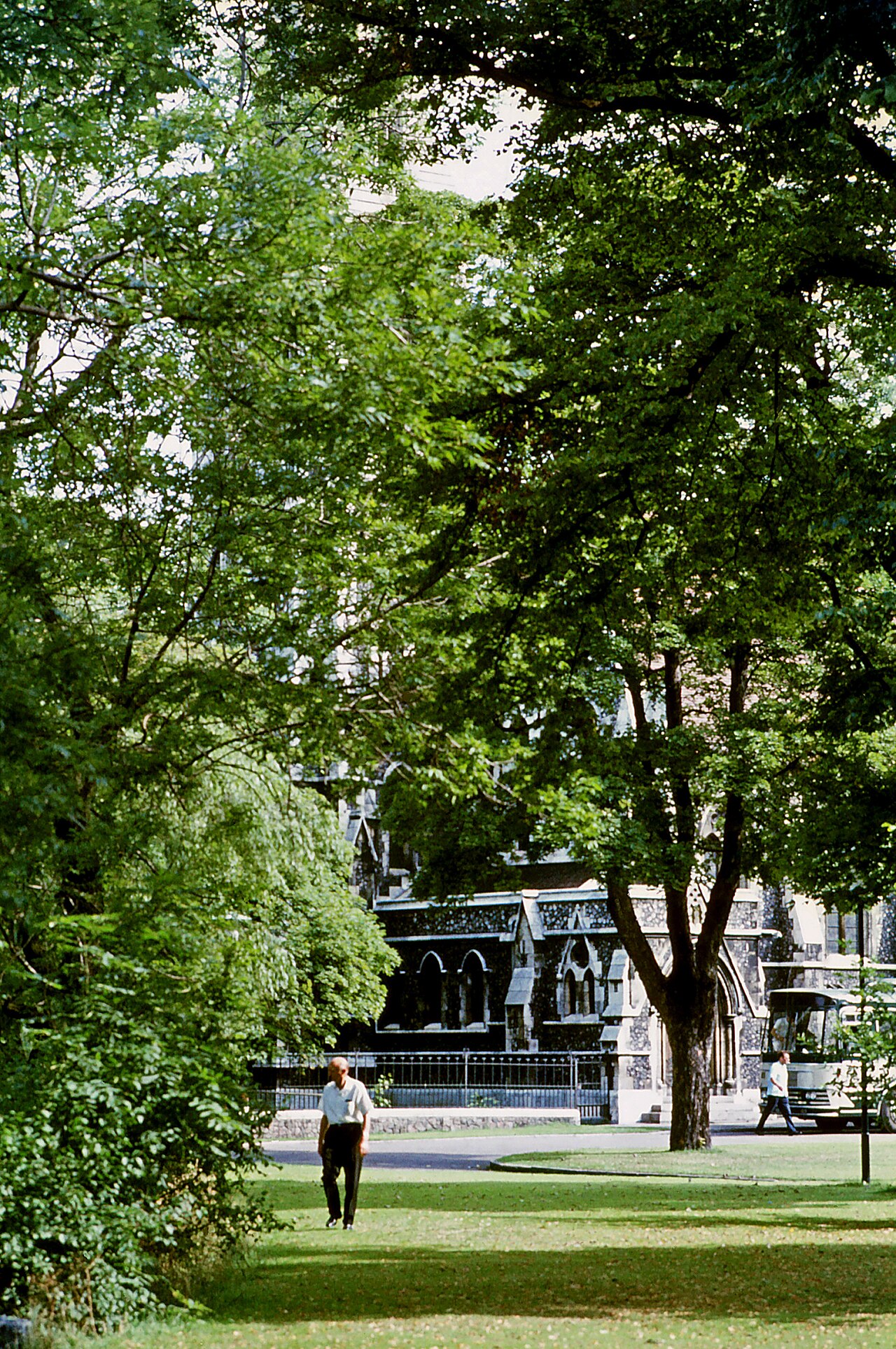 A photograph of Churchillparken