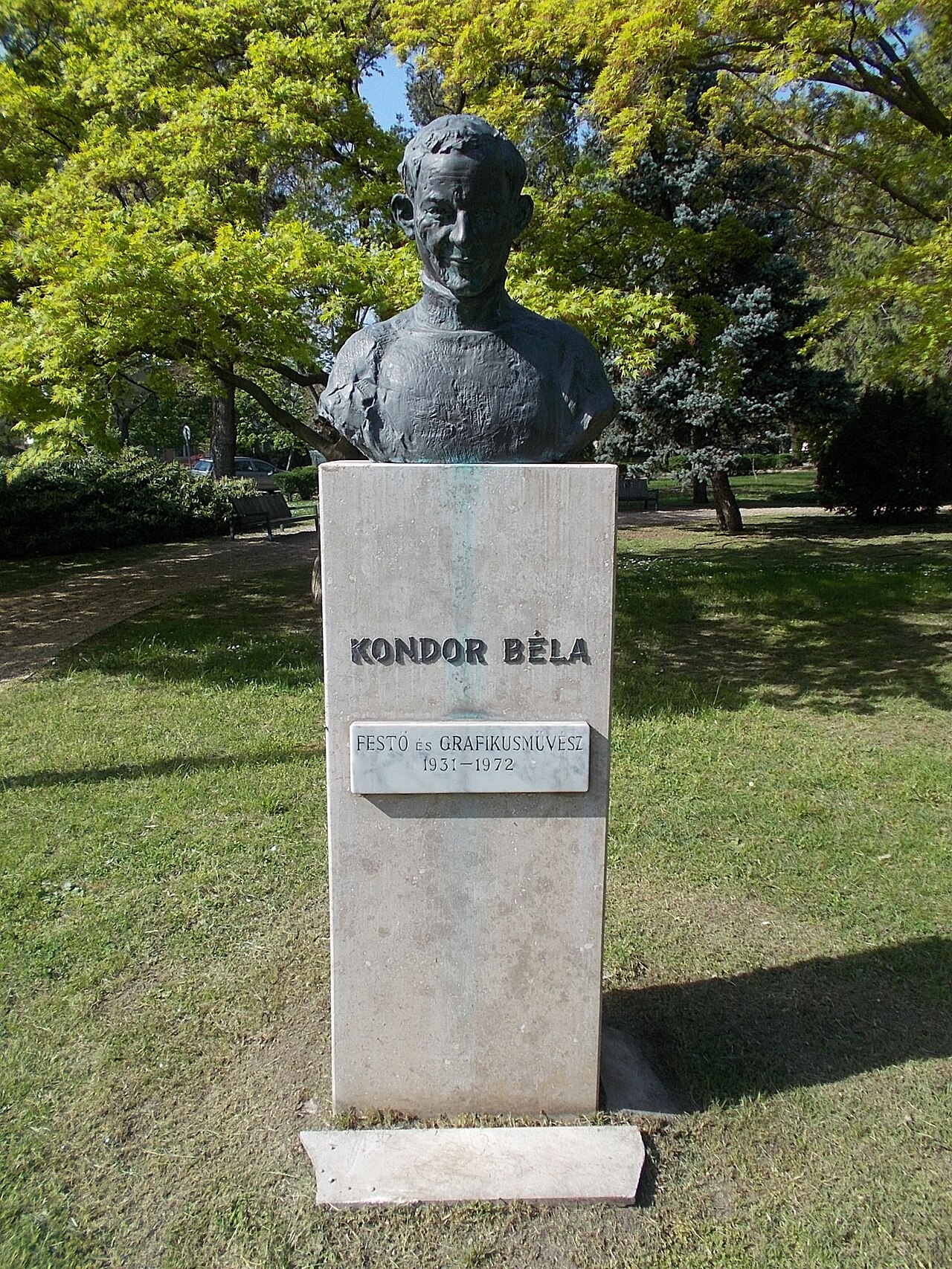 A photograph of Kondor Béla