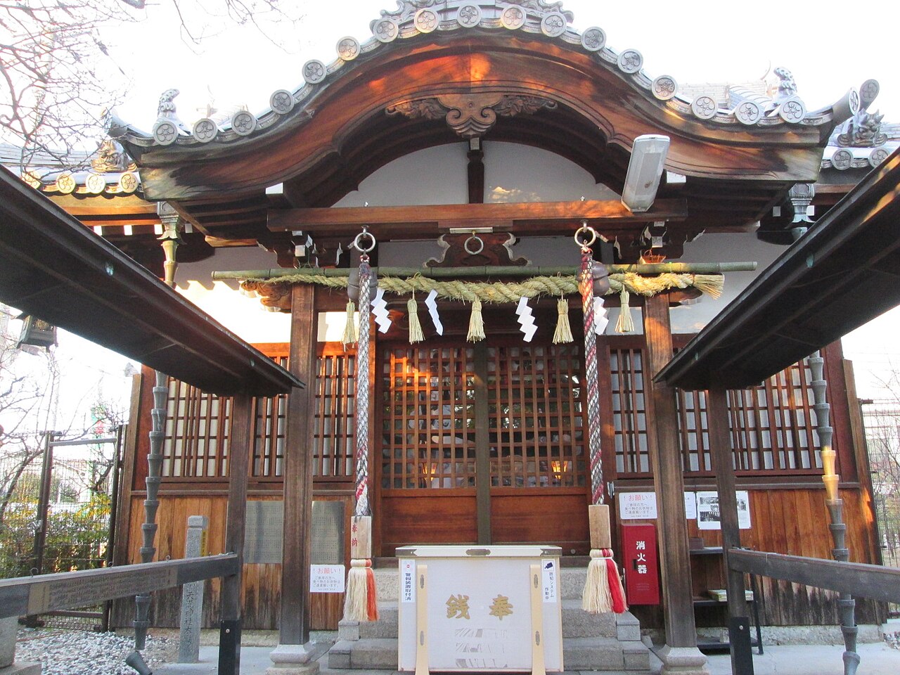 A photograph of Nagasu Tenmangu