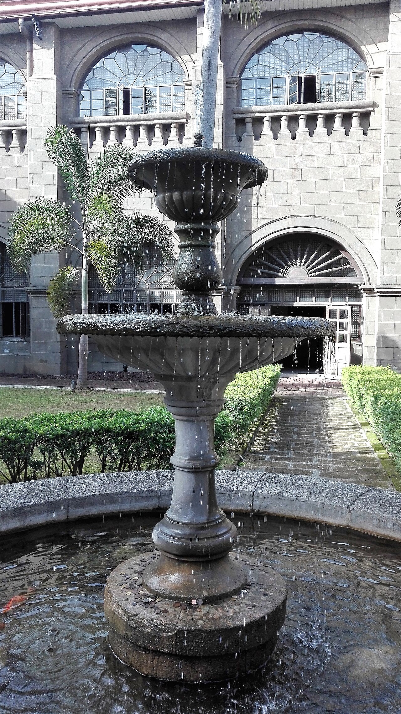 A photograph of San Agustin Monastery