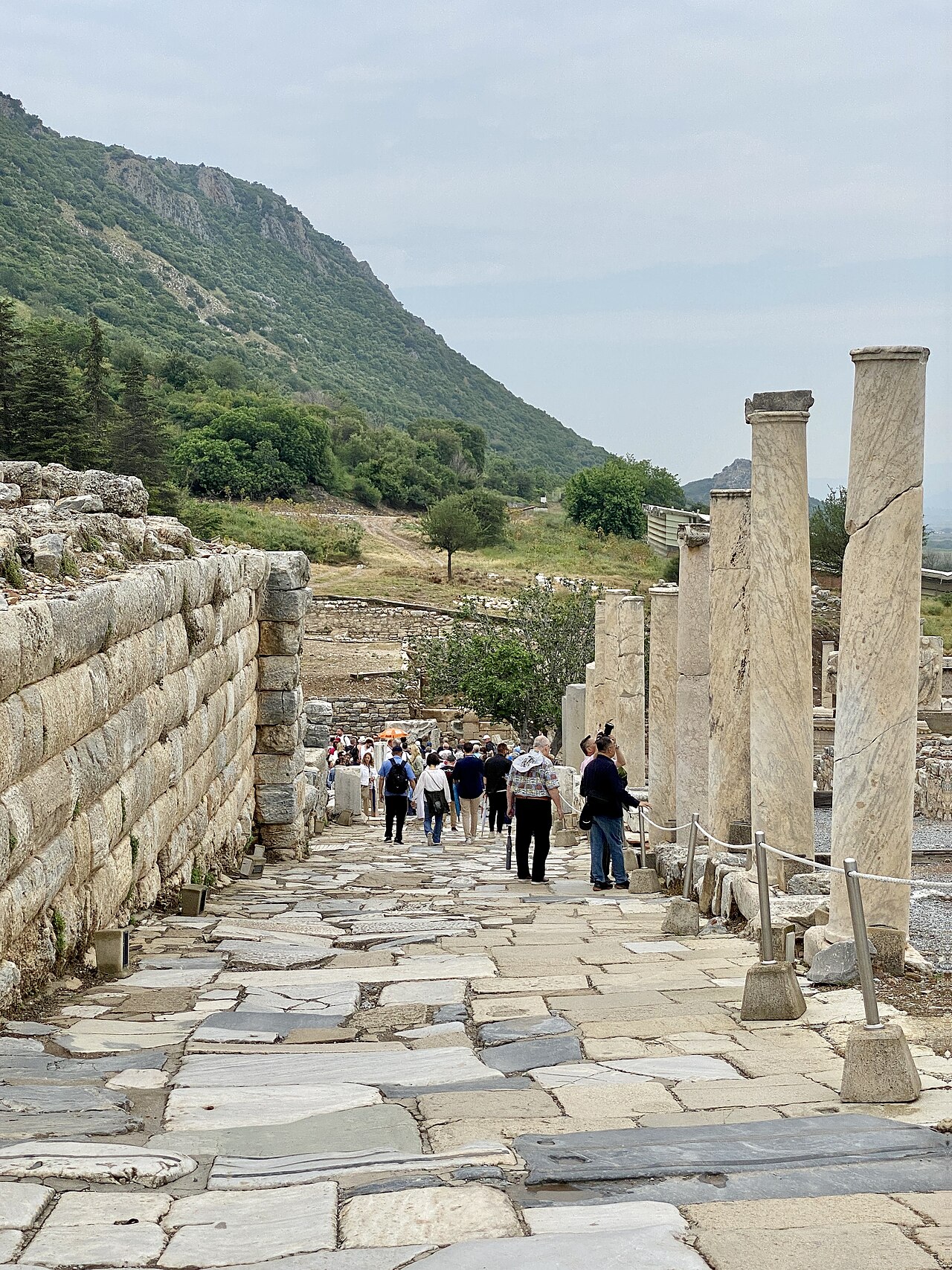 A photograph of Ancient ruins