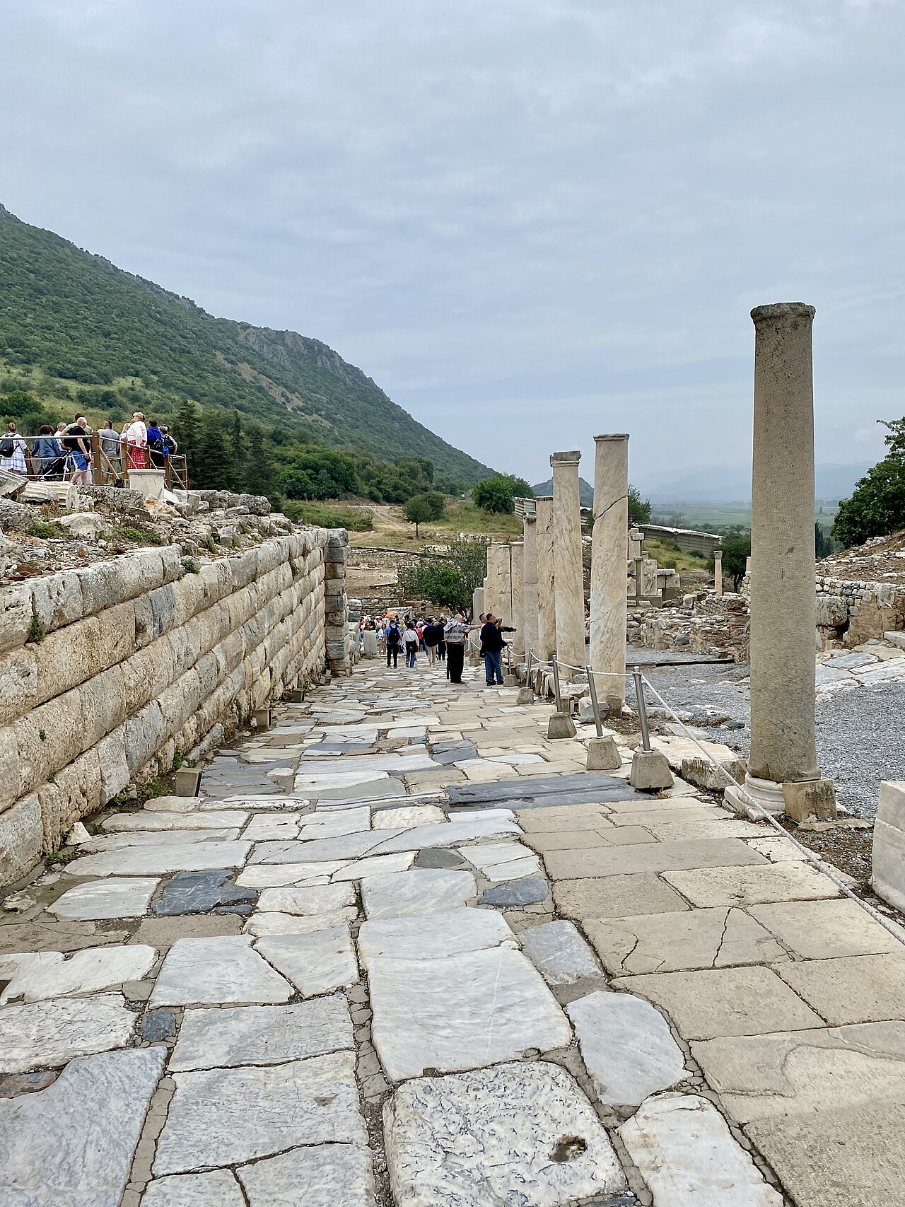 A photograph of Ancient ruins