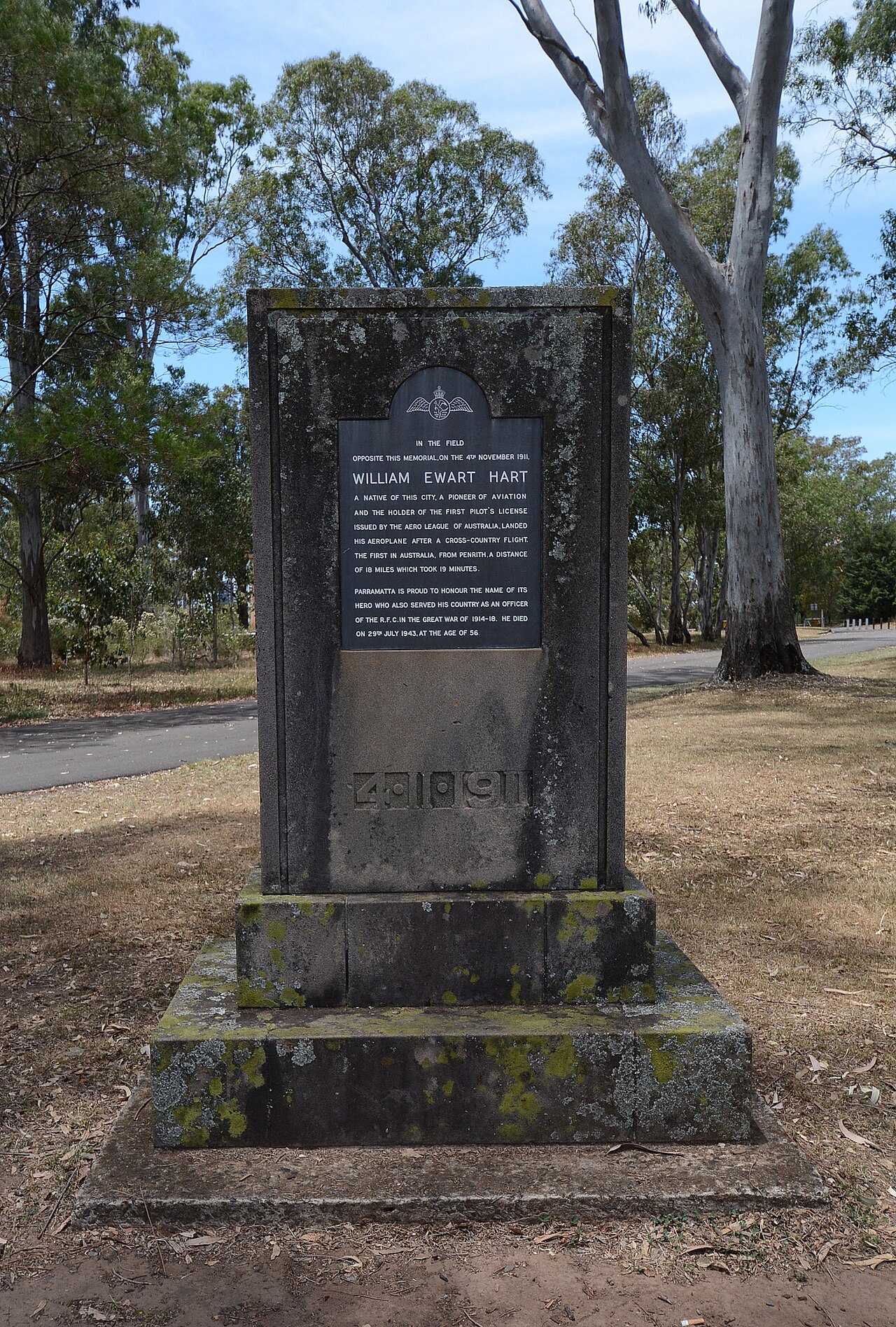 A photograph of Parramatta Park