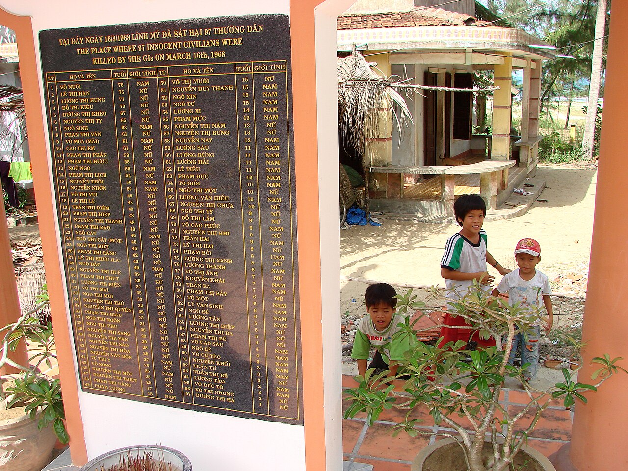 Ein Foto von Sơn-Mỹ-Gedenkstätte