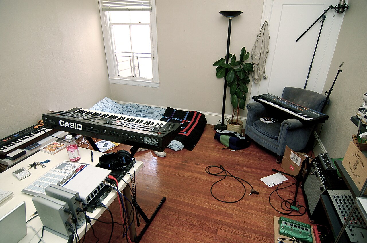 A photograph of my room