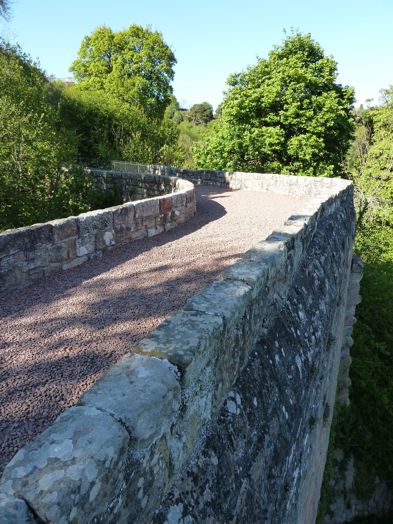 A photograph of Roslin Castle