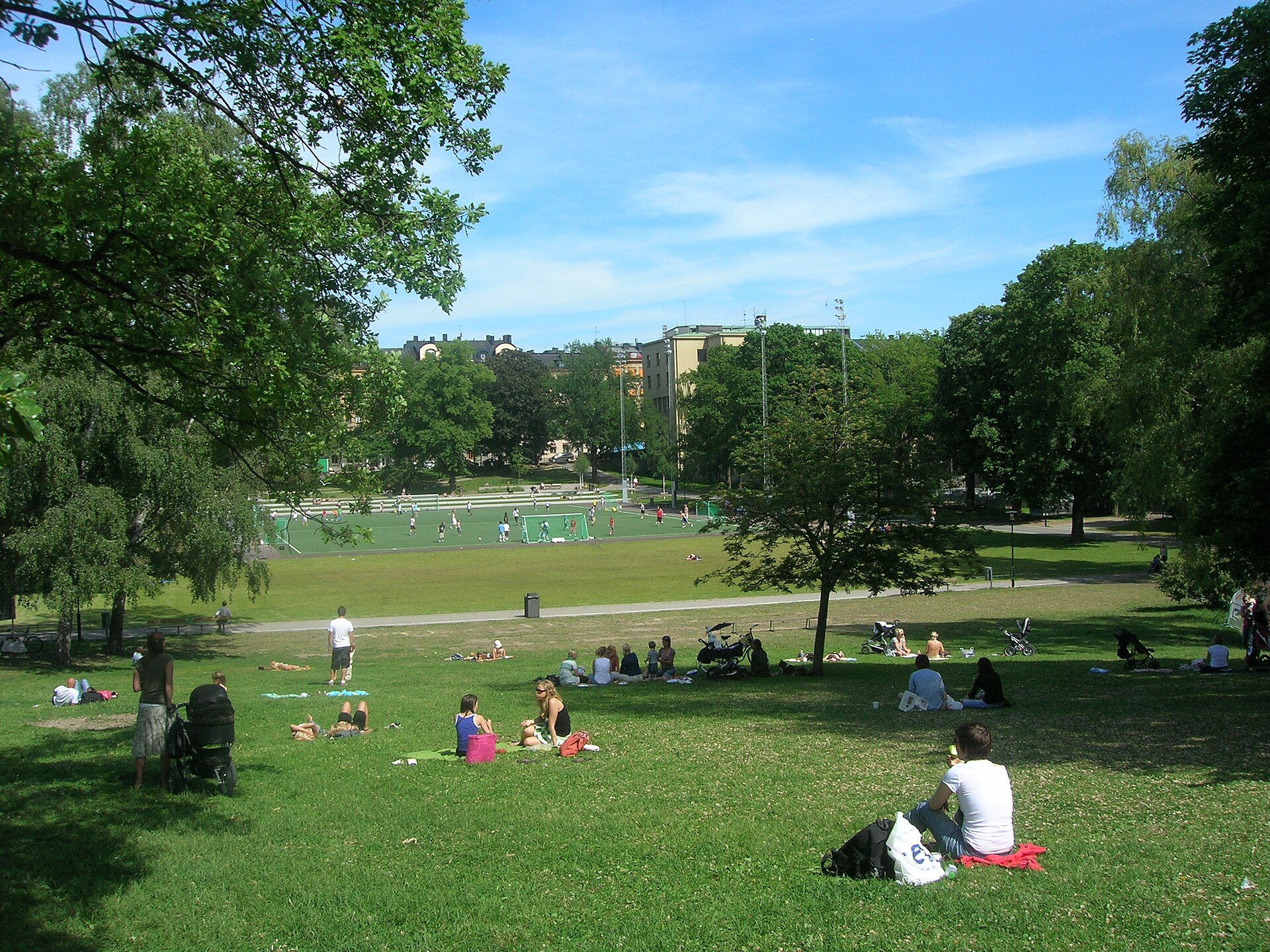 Una fotografia di Vasaparken