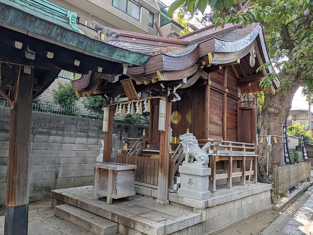 Uma fotografia de 阿倍王子神社
