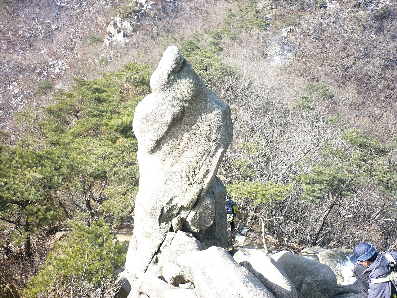 A photograph of Gwanaksan