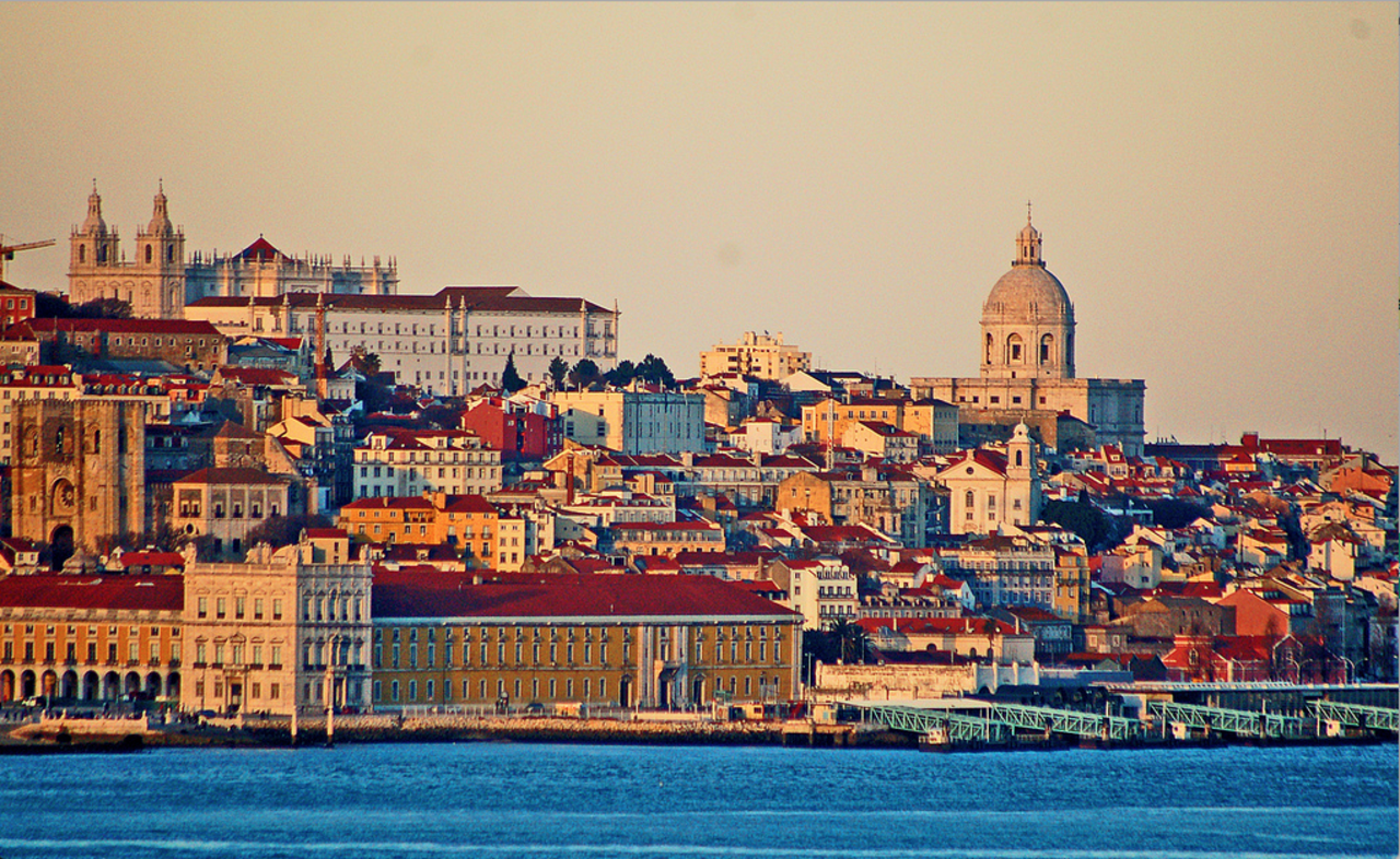 Una fotografía de Lisboa
