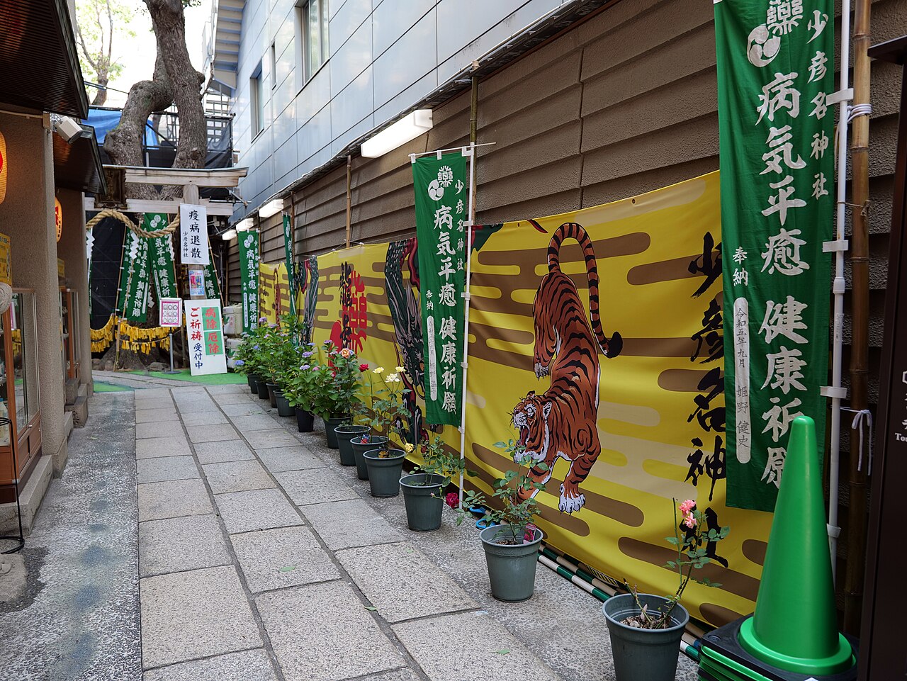 A photograph of Sukunahikona Shrine