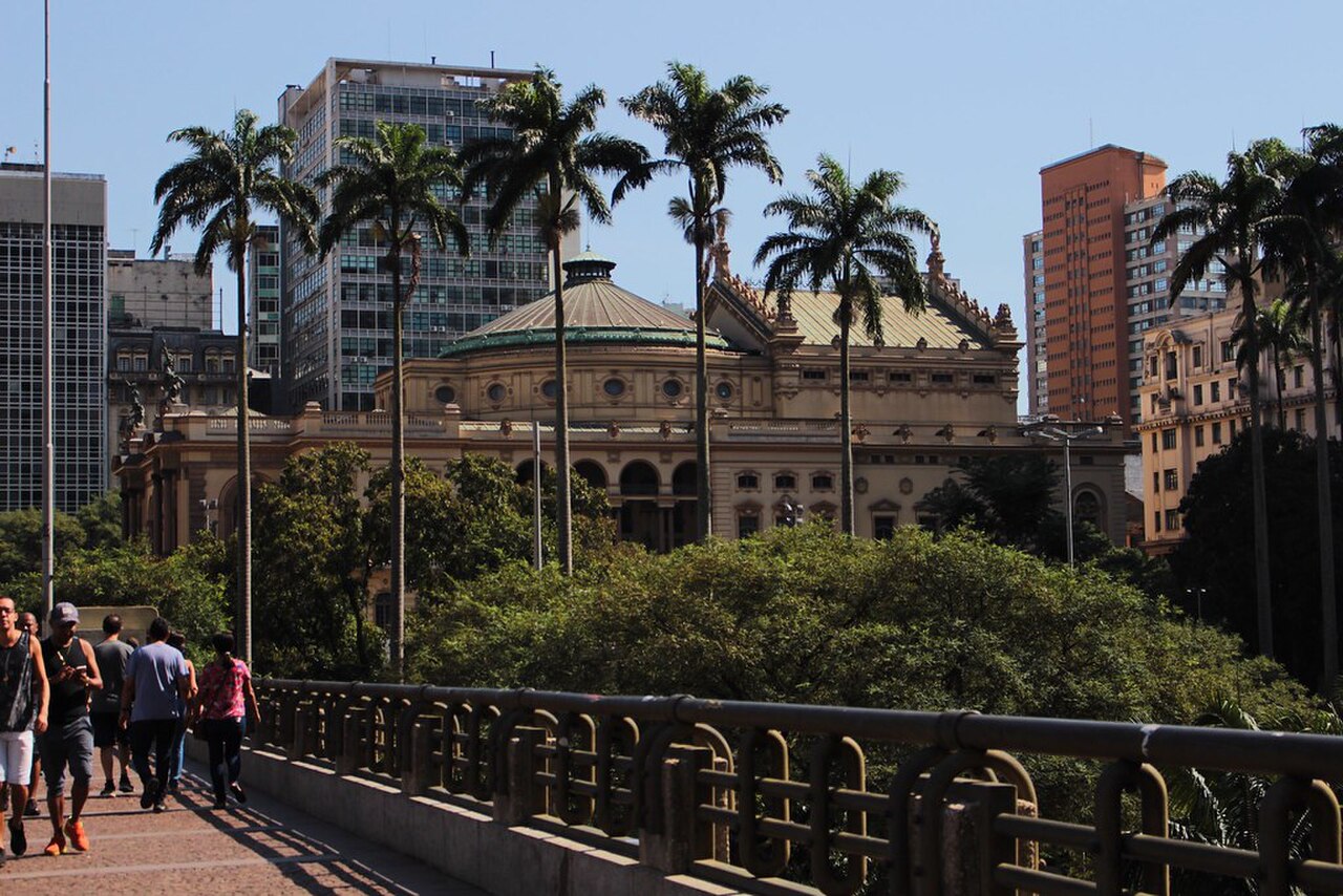 A photograph of Viaduto do Chá