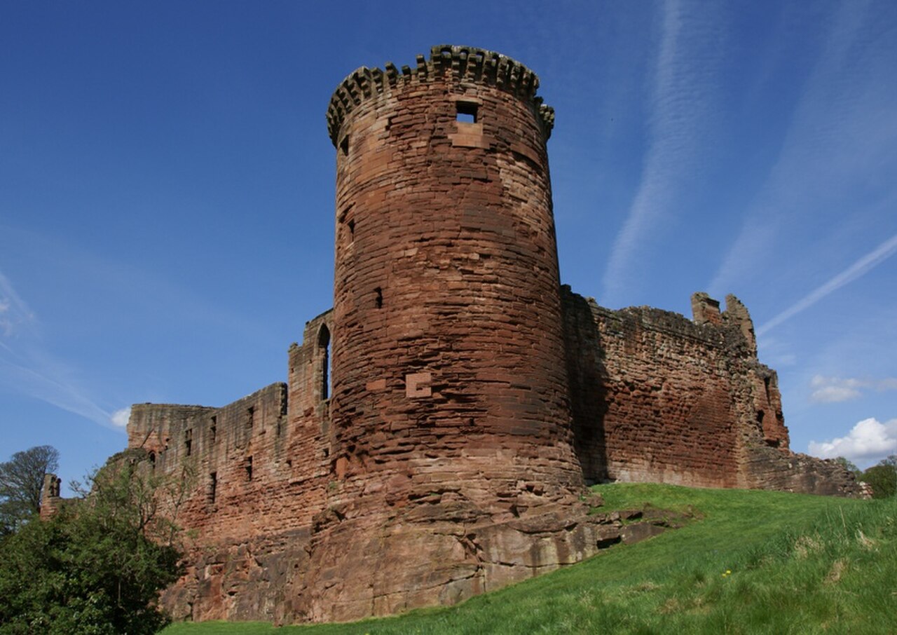A photograph of Bothwell Castle