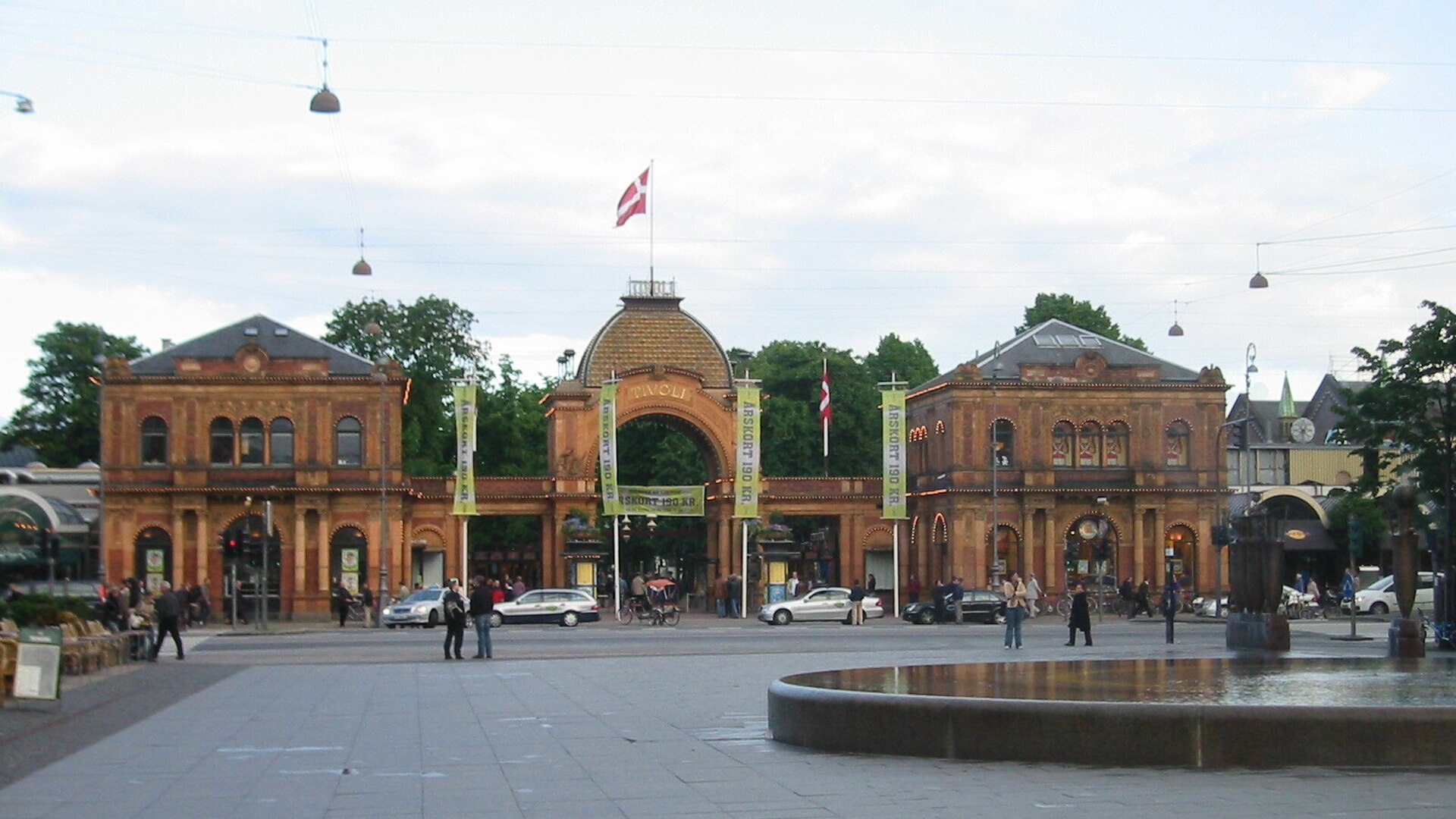 A photograph of Tivoli Gardens