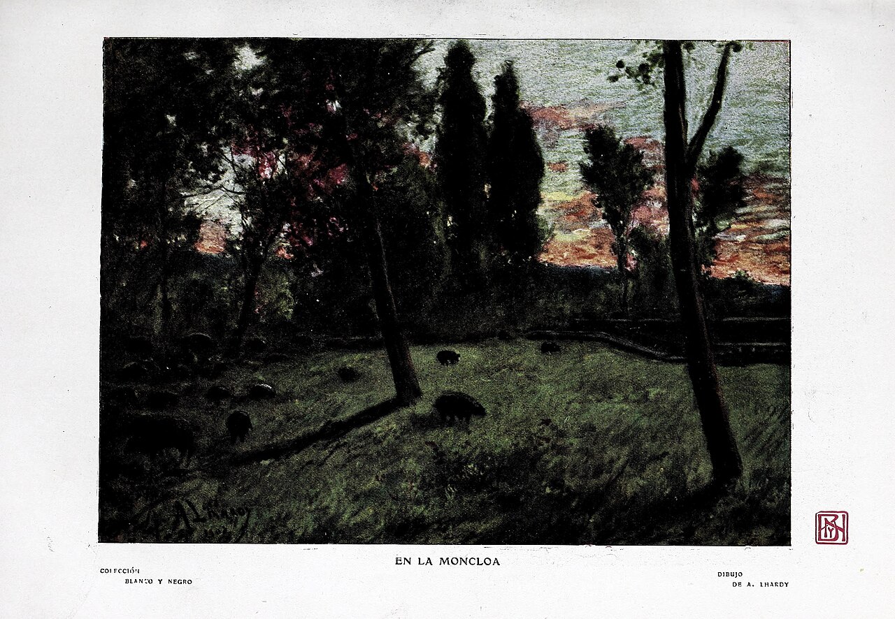 Ein Foto von Moncloa-Palast