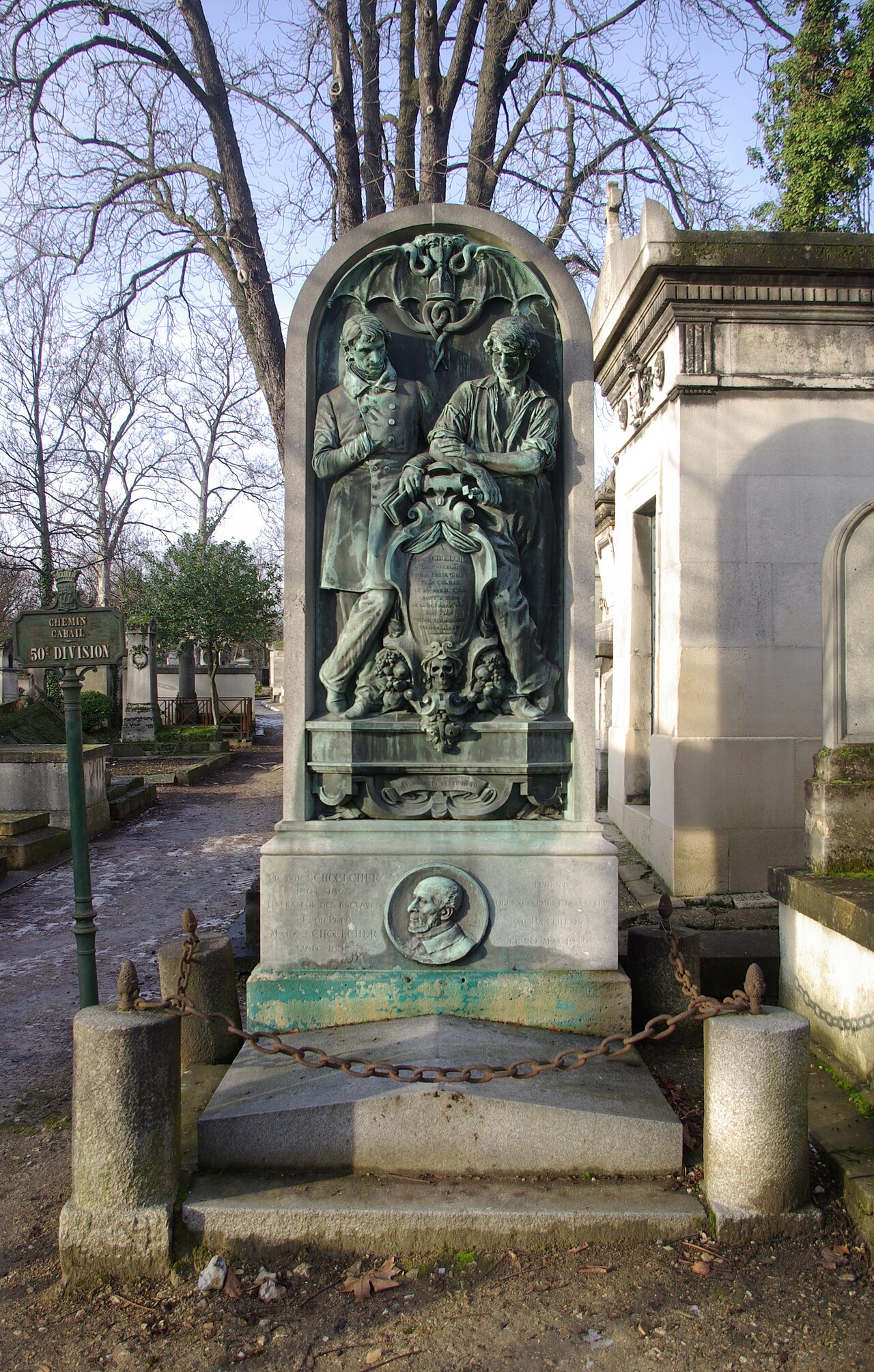 tombe de Victor Schœlcher