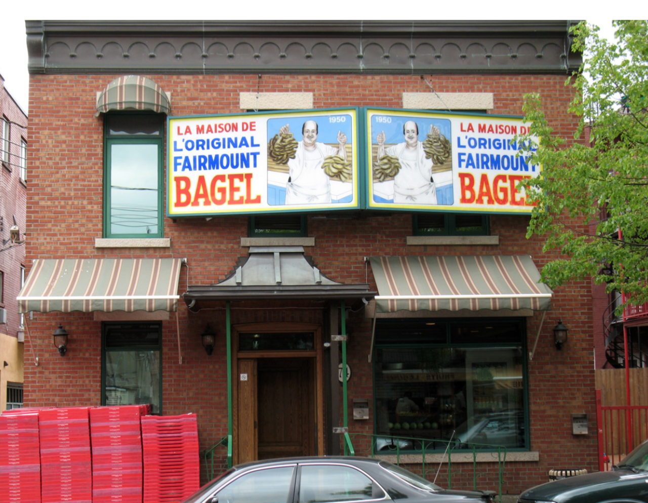 Una fotografia di Fairmount Bagel