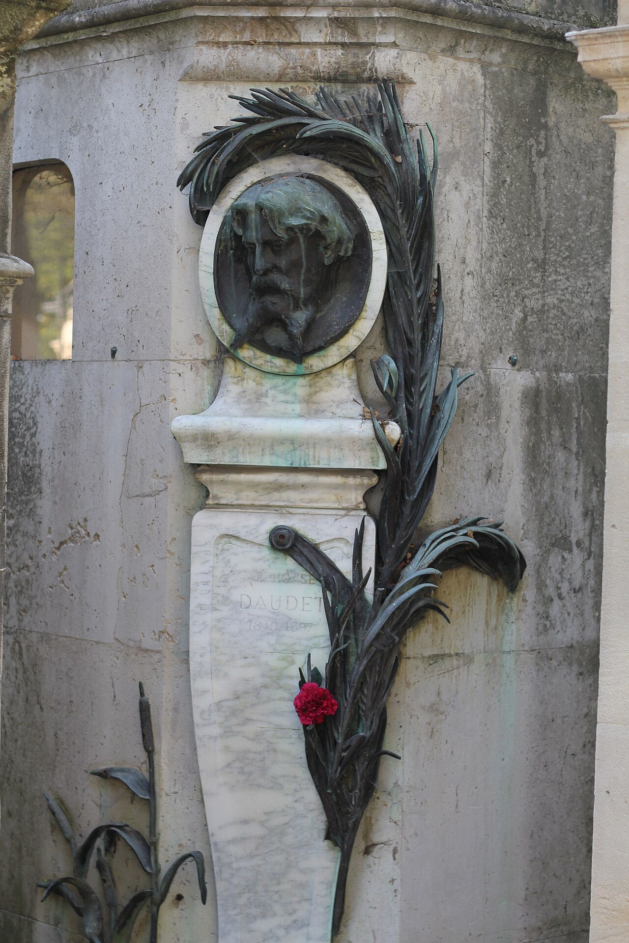 tombe d'Alphonse Daudet
