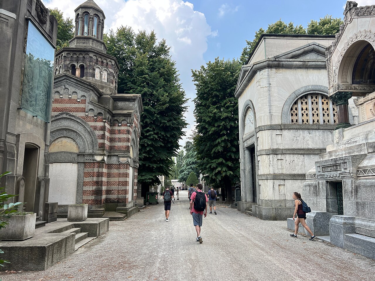 A photograph of Cimitero Monumentale