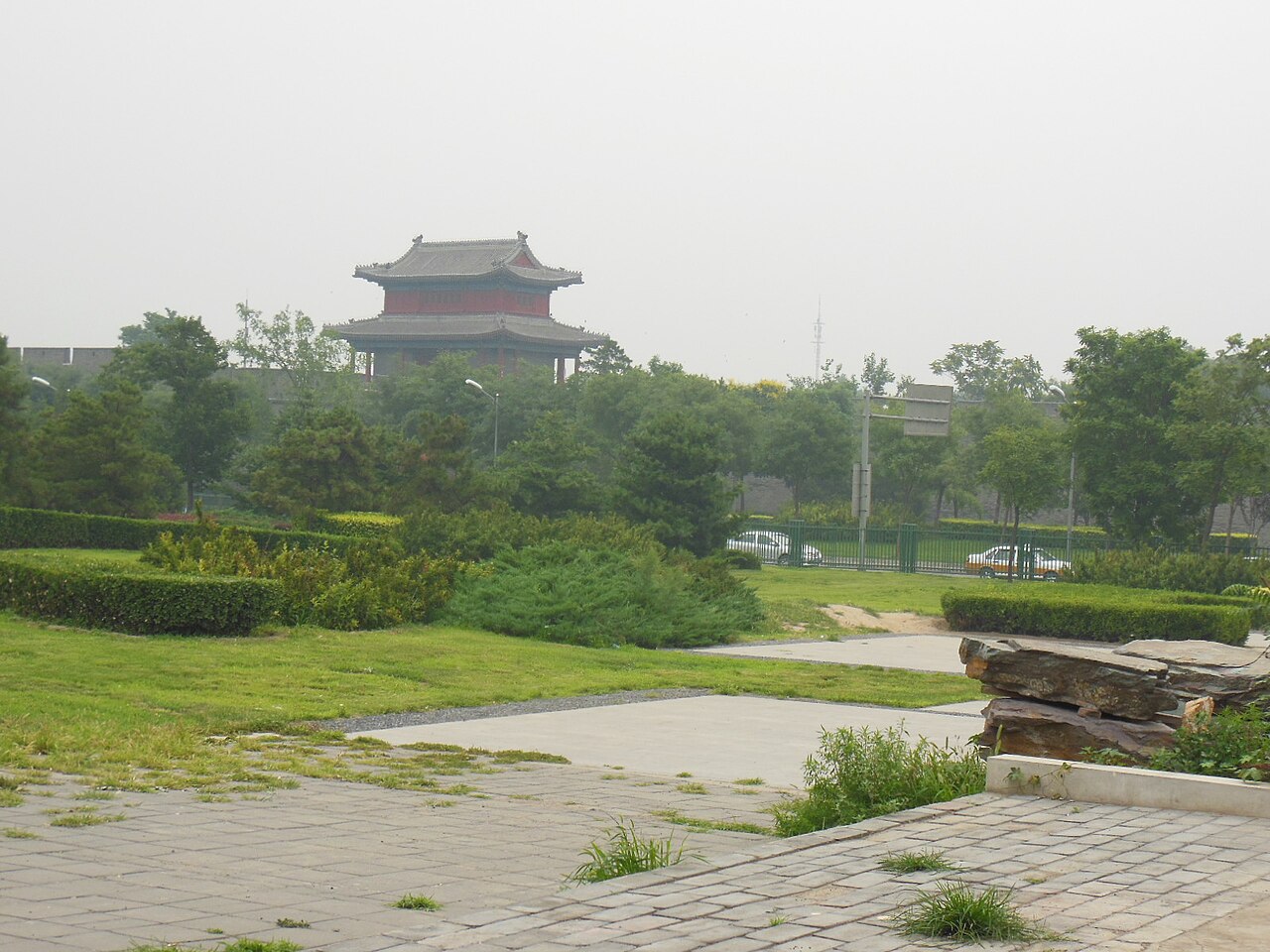 A photograph of Wanping Fortress
