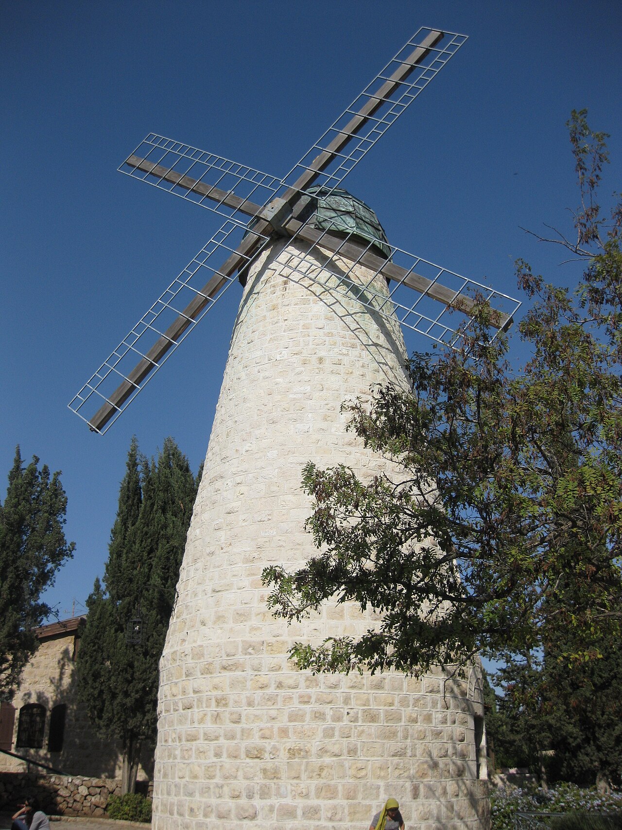A photograph of Montefiore Windmill