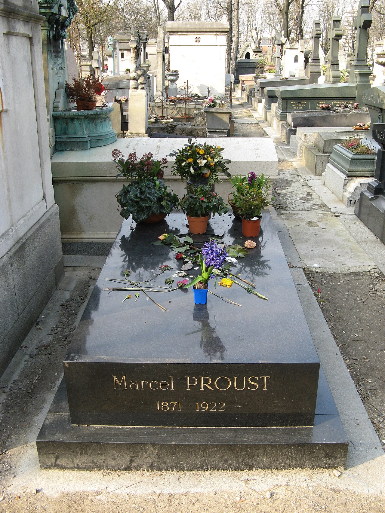 tombe de Marcel Proust