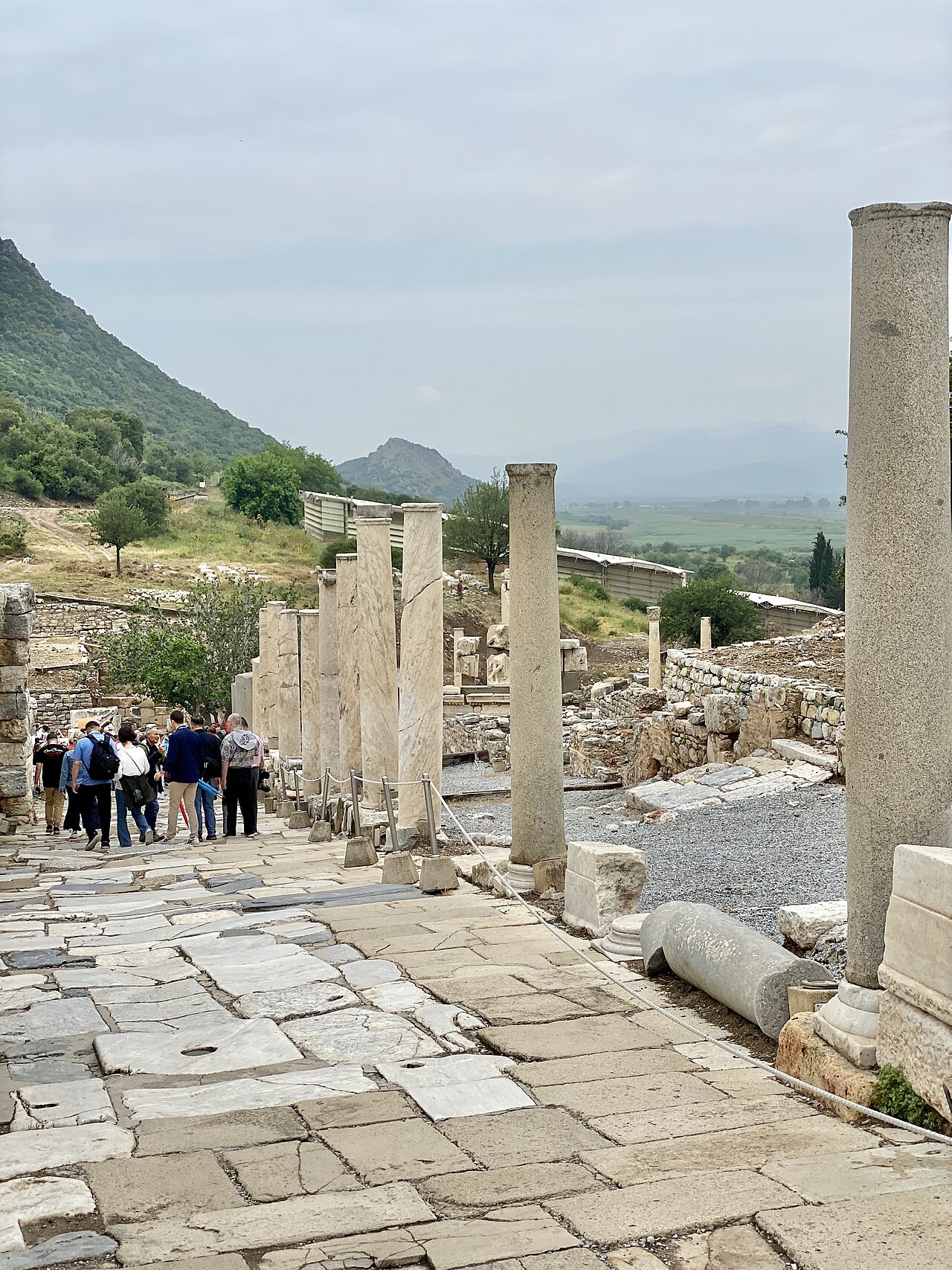 A photograph of Ancient ruins