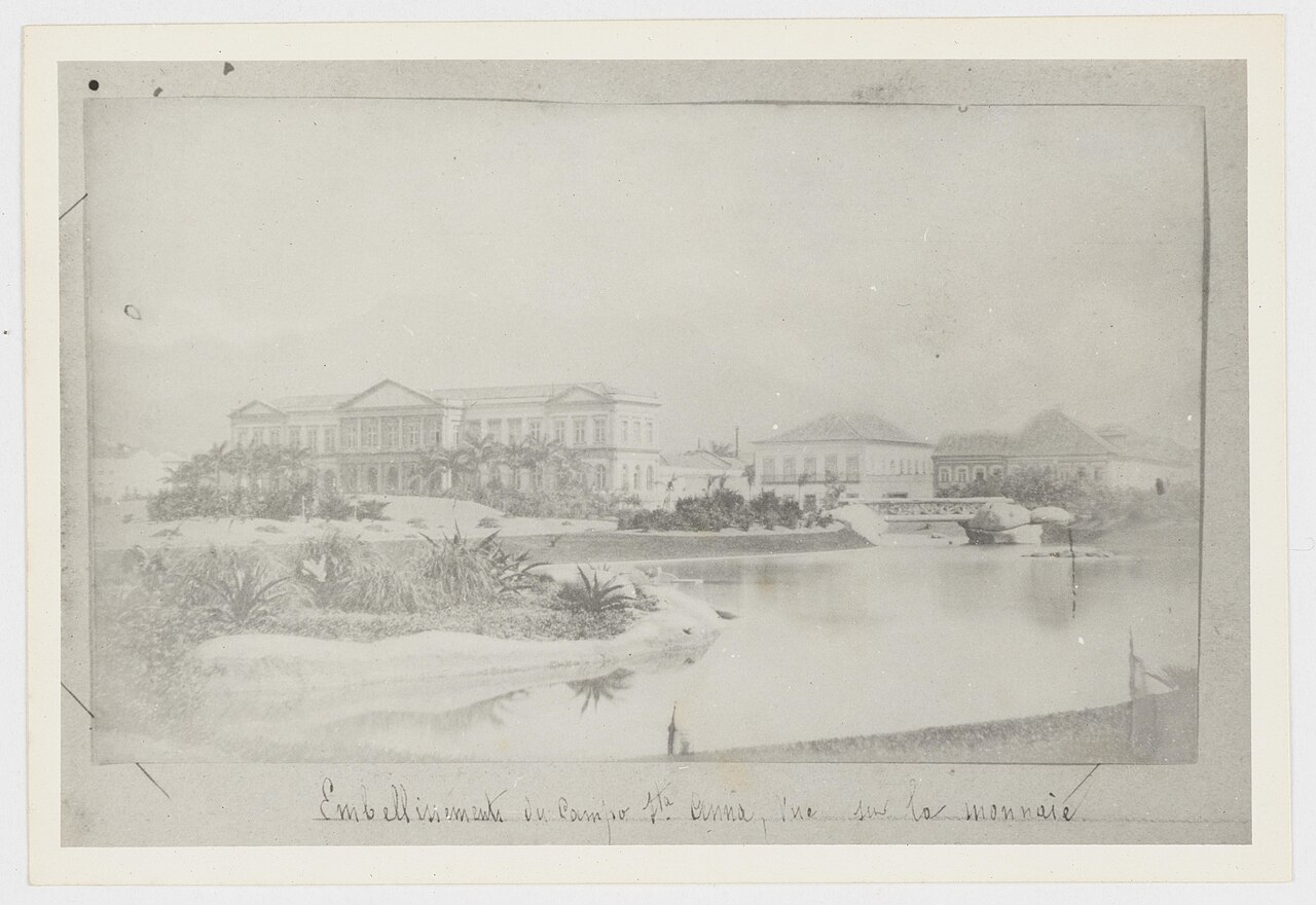 A photograph of Campo de Santana