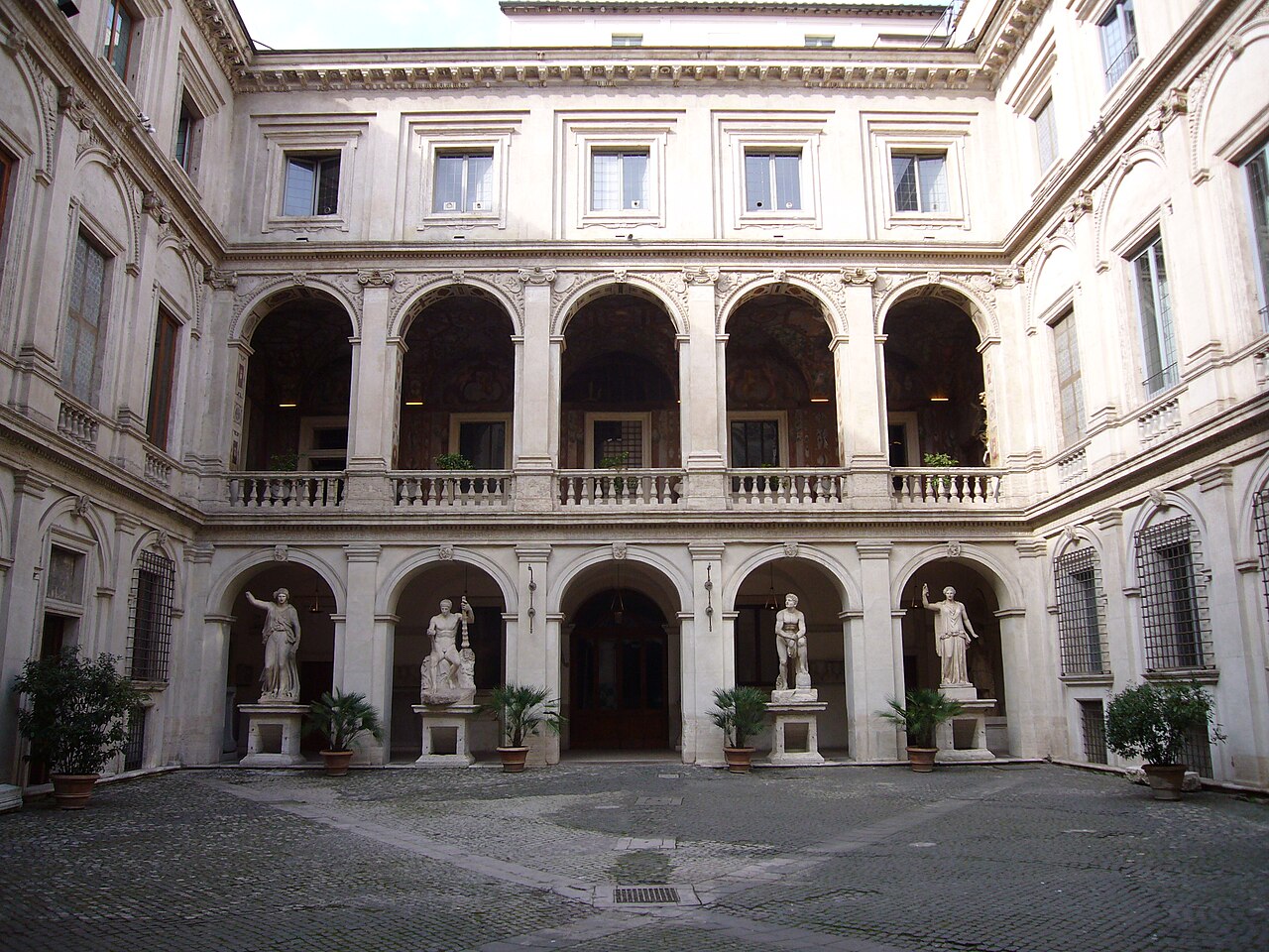 Ein Foto von Palazzo Altemps