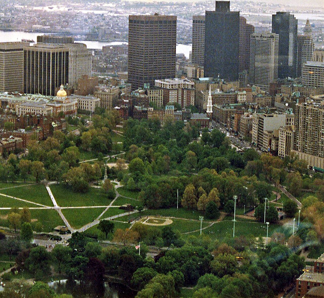 A photograph of Boston Common