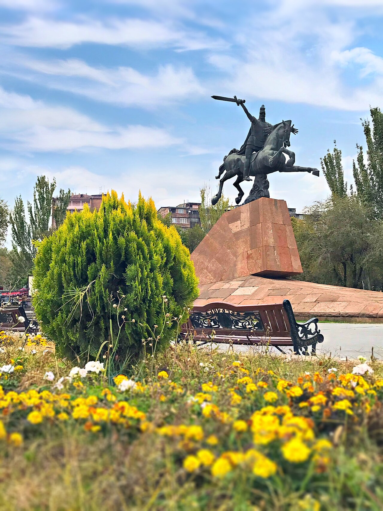 Una fotografia di Monumento a Vardan Mamikonyan